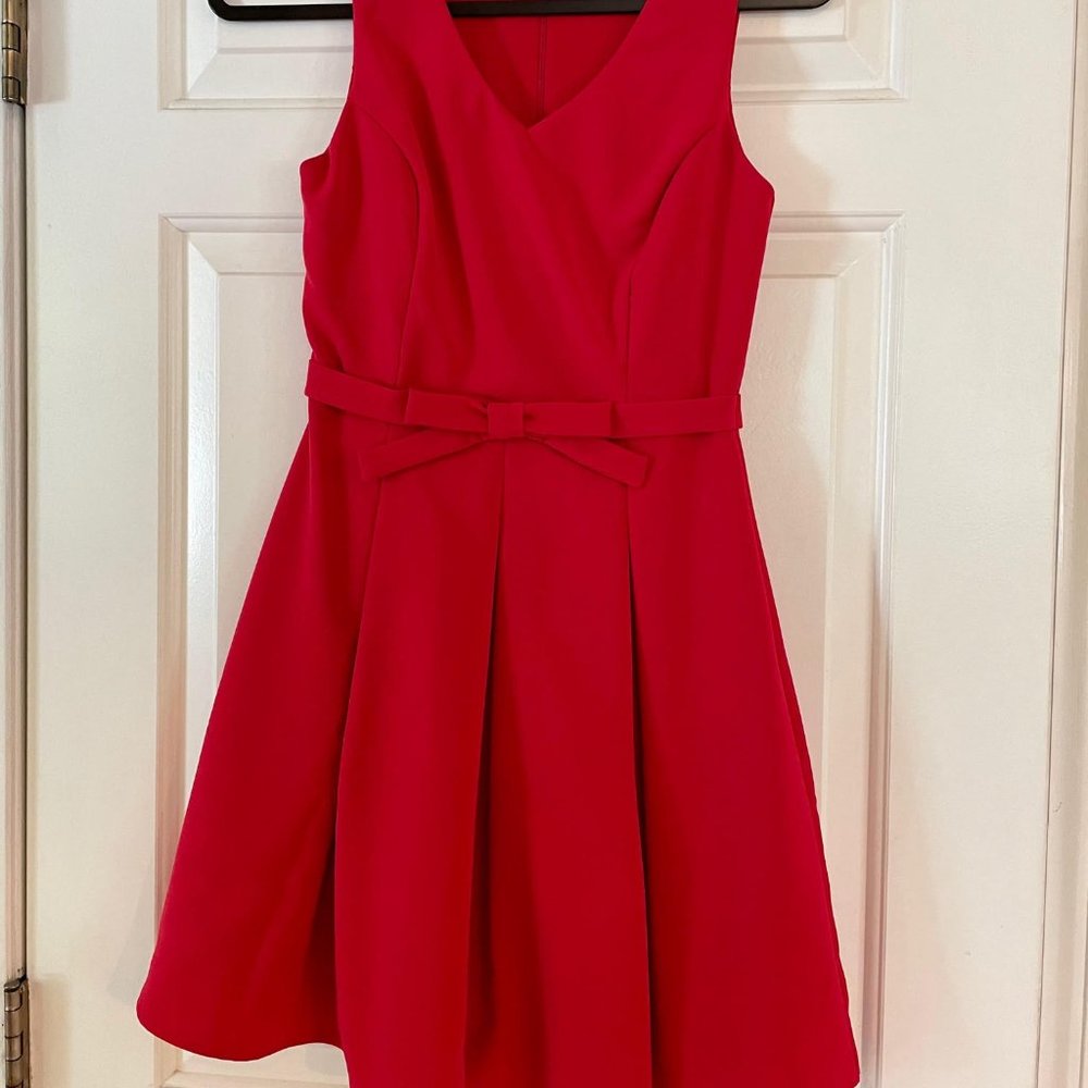 Lulus Red Dress with Bow